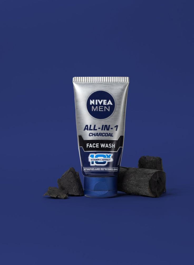 Picture of NIVEA MEN All-in-1 Charcoal Face Wash Size: 50gm