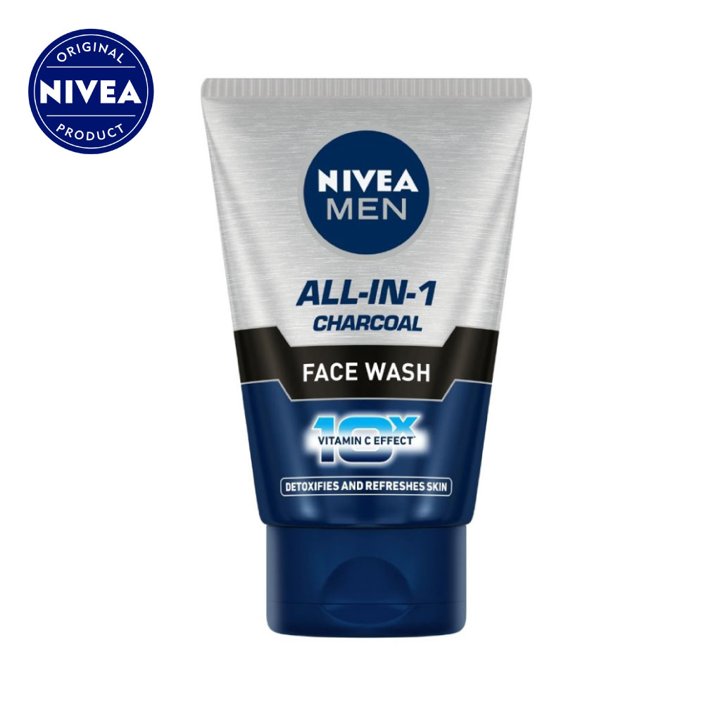 Picture of Nivea Men All In 1 Charcoal Face Wash (100g)