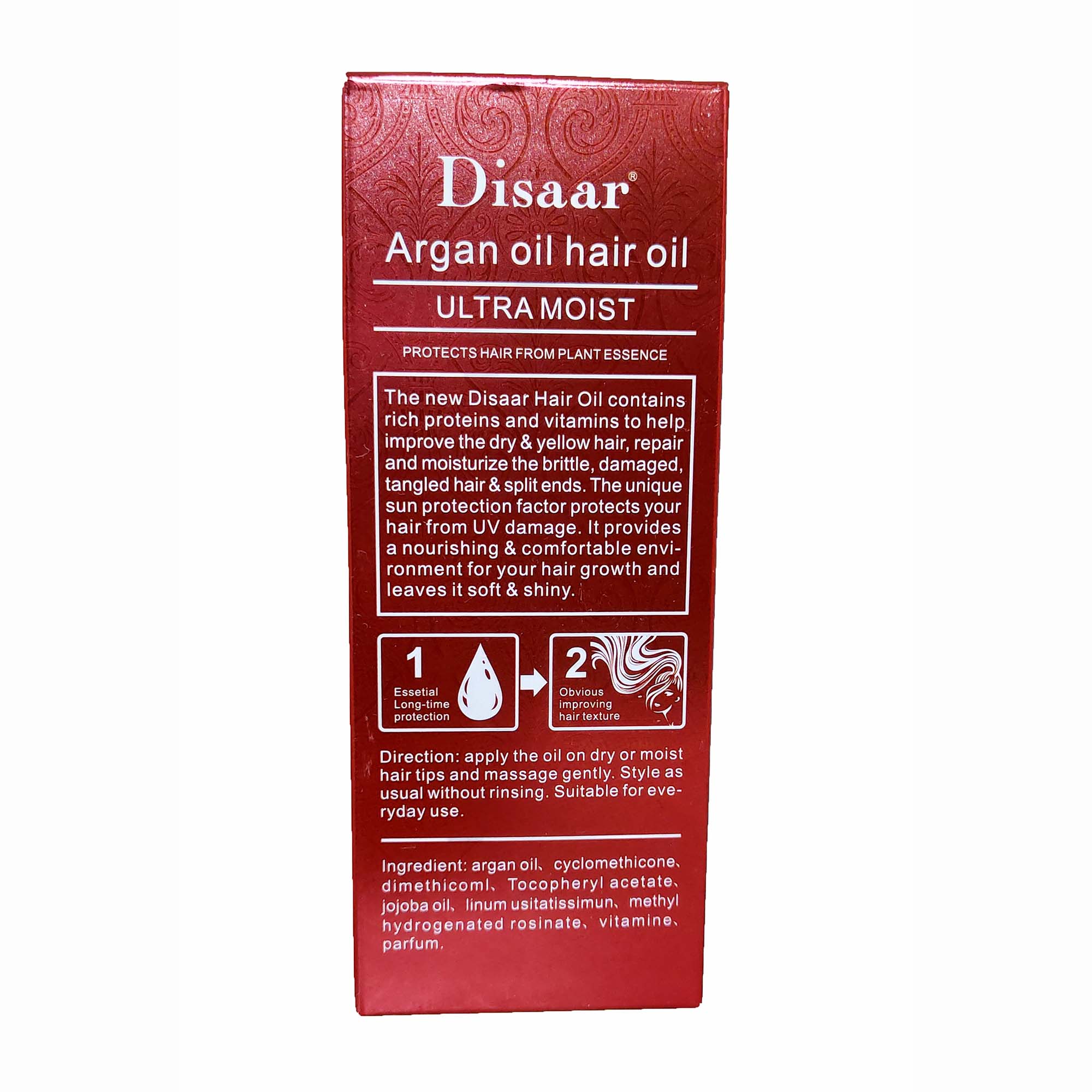 Picture of Disaar Argan Daily Repairing Ultra Moist Hair Oil (120ml)