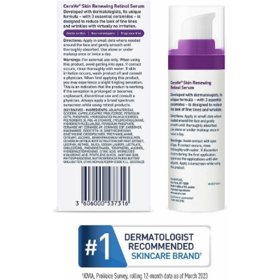 Picture of International USA Product CeraVe Skin Renewing Retinol Day Cream with SPF 50g