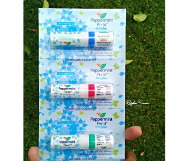 Picture of Peppwrmint Field Aromatic Inhaler for Sinus and Cold Relief - 3Pcs Pack