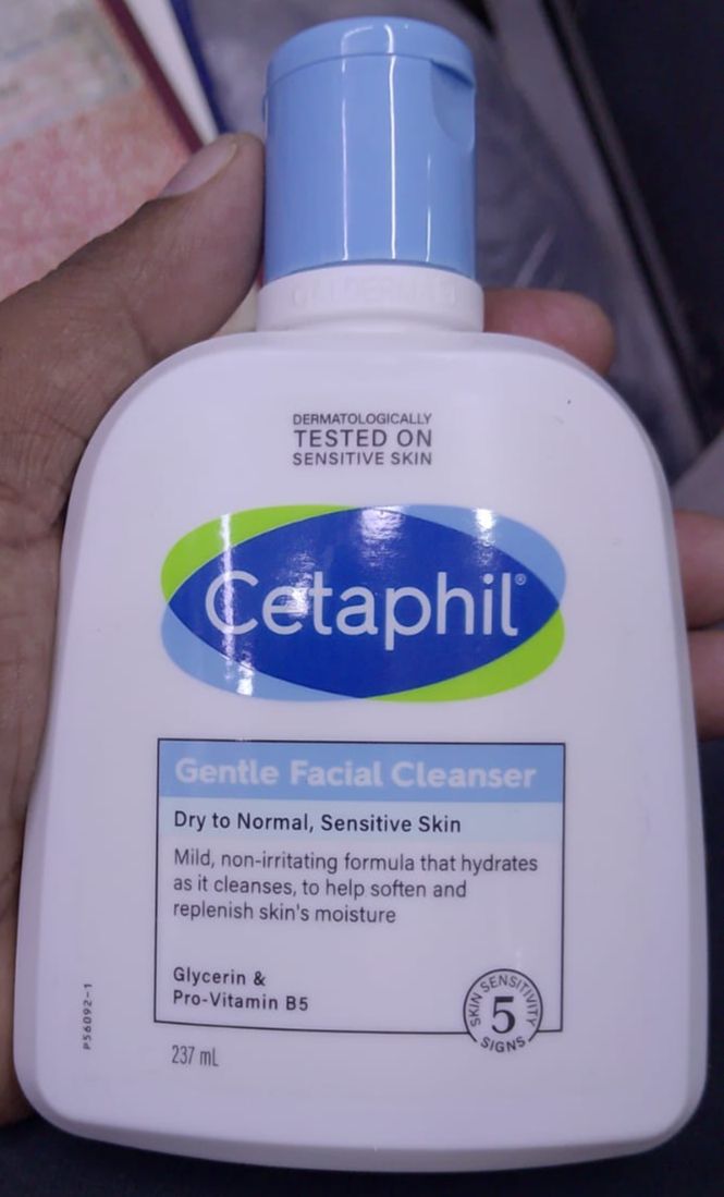 Picture of Cetaphil Face Wash Gentle Skin Cleanser for Dry to Normal, Sensitive Skin - 237 ml