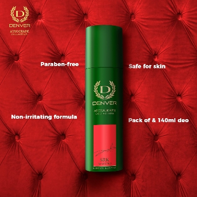 Picture of DENVER SRK Maestro Autograph Collection Deodorant Spray - For Men (140ML)