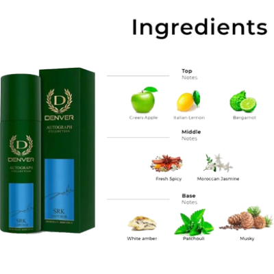 Picture of Denver Autograph Collection Srk Emperor Perfumed Body Spray 140ml