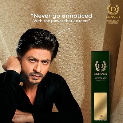 Picture of DENVER SRK King Deodorant Autograph Collection - (140ML)