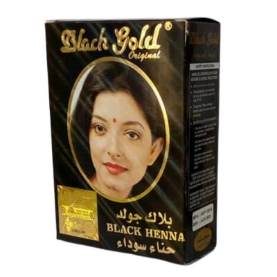 Picture of Black Gold Henna Hair Colour 10 Gram Pack of 6 Pouches