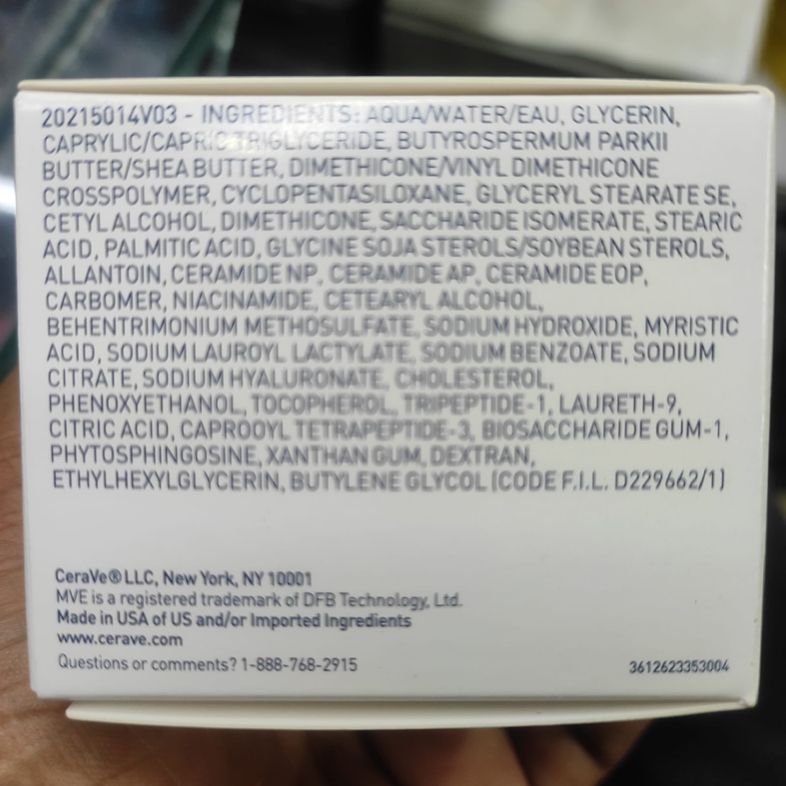 Picture of Cerave Skin Renewing Night Cream, Peptide Complex, 1.7 oz/48 g