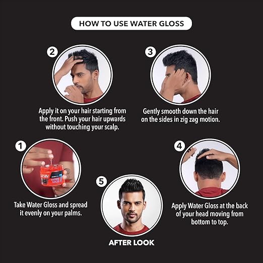 Picture of GATSBY Water Gloss Super Hard Level-5 Hair Gel 300 gm