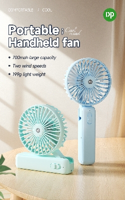 Picture of Portable Folding Mini Desk Rechargeable Fan  DP 7635