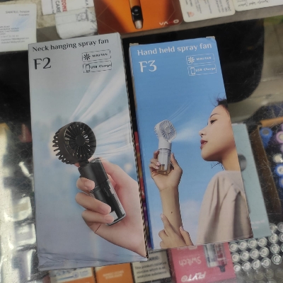 Picture of Portable Handheld Mist Fan 2 In 1 Water Spray Mini Fan Air Cooler For Room Outdoor Camping Cooling Tools Face Hydration Device