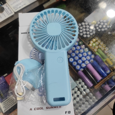 Picture of Mini Portable USB Handheld Fan Electric Fans Rechargeable Silent Pocket Small Cooling Hand ventilador Air Cooler Desktop Fan New