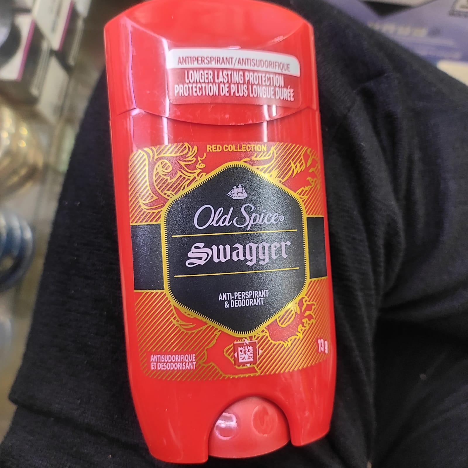 Picture of Old Spice Aluminum Free Deodorant for Men, 24/7 Odor Protection, 24/7 Freshness & Lasting Scent, Swagger with Cedarwood Scent 73gm