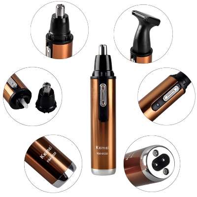 Picture of Kemei 2 in 1 Nose & Ear Hair Trimmer For Men – 6629