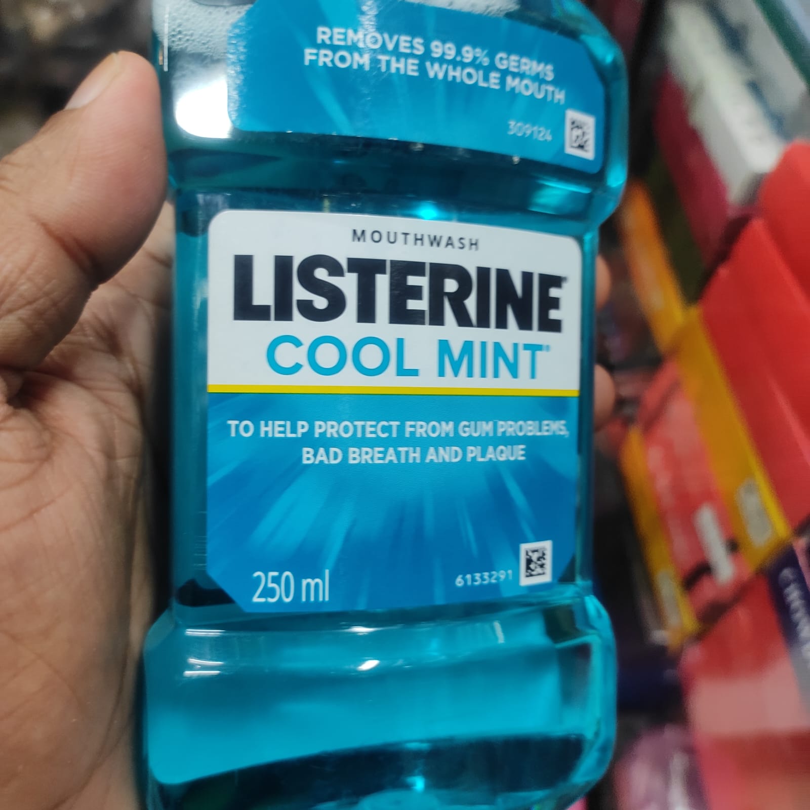 Picture of Listerine Fresh Burst Mouthwash, 250ml