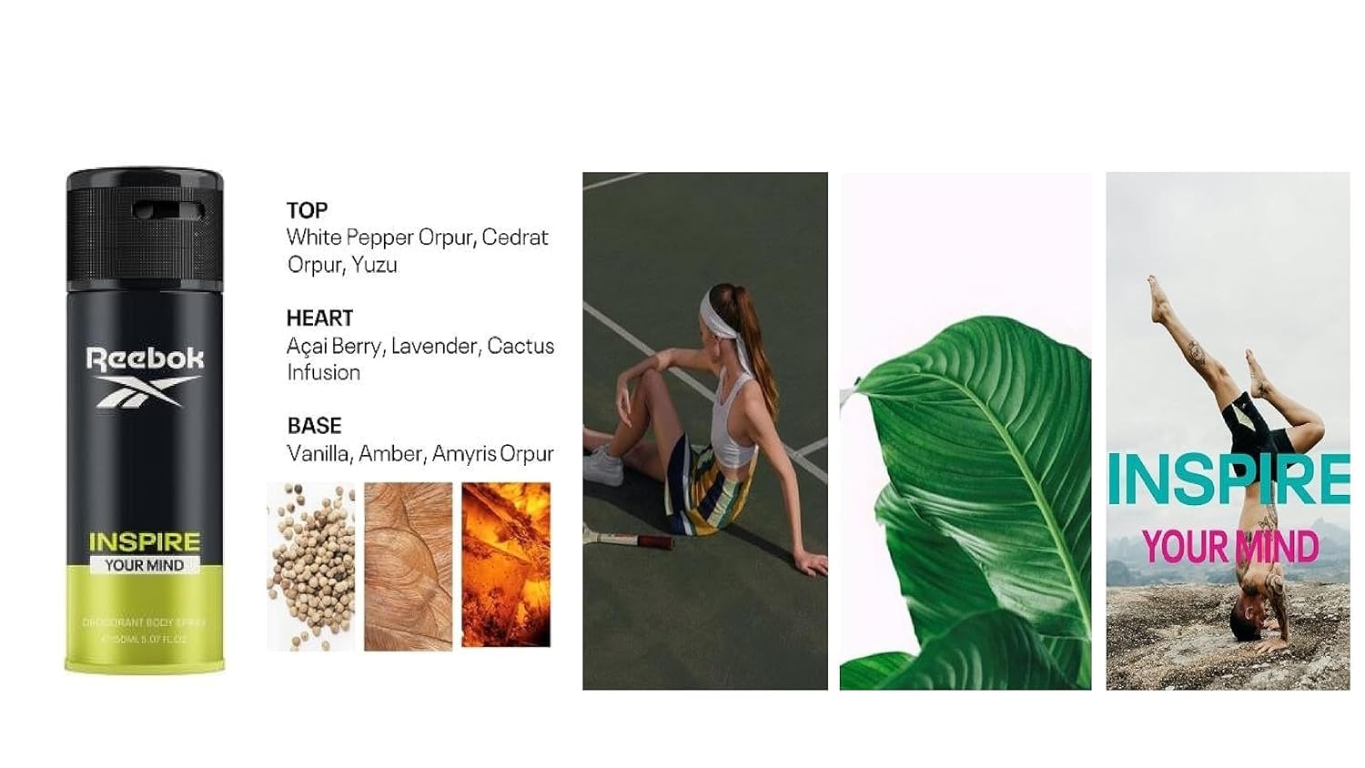 Picture of Ree.bok_ Inspire Your Mind Deodorant Body Spray, 150ml