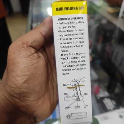 Picture of JY SUPER mini pocket fan lithium rechargeable portable fan JY-1970