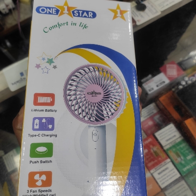 Picture of ONE STAR OS-2901 Rechargeable  Lithium Battery Strong Wind Portable Desk Fan