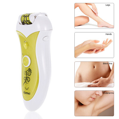 Picture of Kemei KM-1901 Rechargeable Hair Removal 2 in 1 Lady Epilator