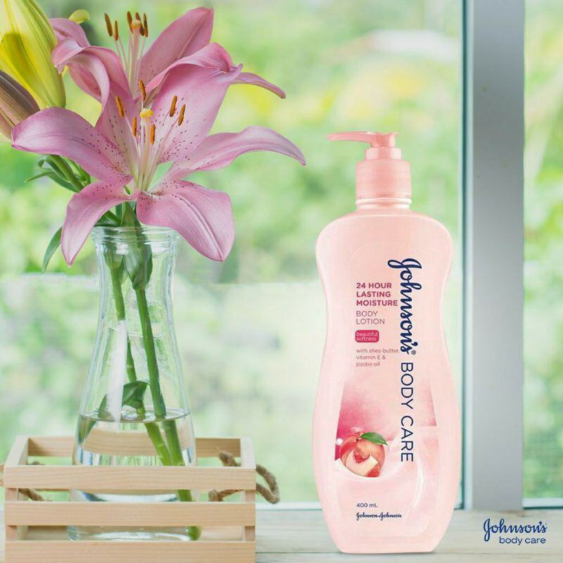 Picture of Johnson's Body Care 24 Hour lasting Moisture Body Lotion with Shea Butter, Vitamin E & Jojoba Oil-400ml