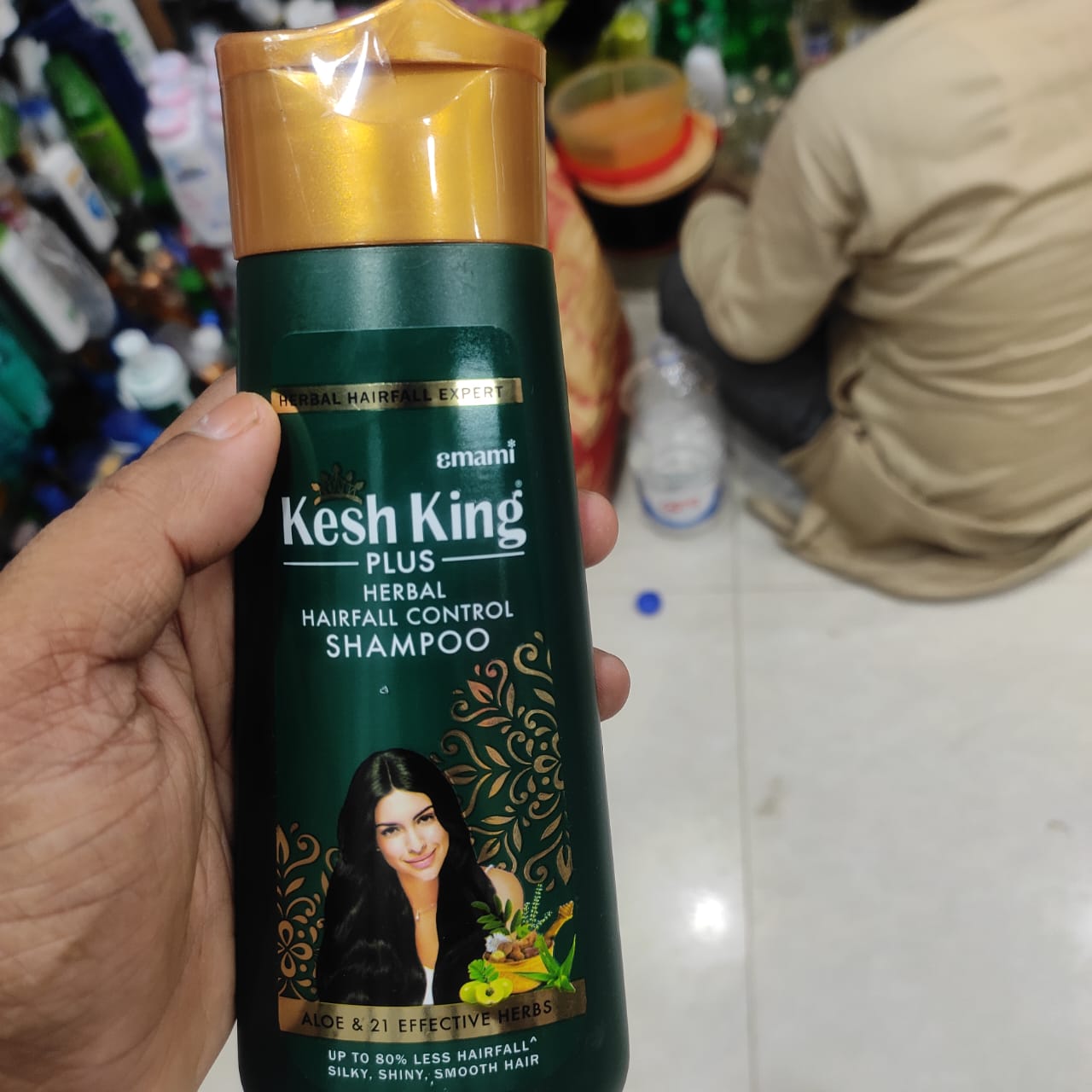 Picture of Anti Hairfall  Kesh King Plus Herbal Hairfall Control Shampoo 200ml