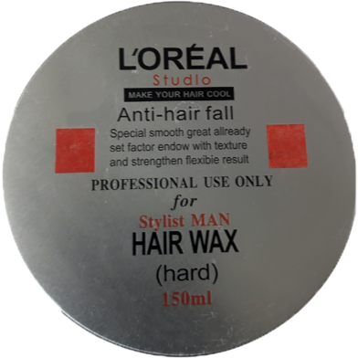 Picture of International France product Hair care Loreal hair wax ( Hard) used for male - 150 ml