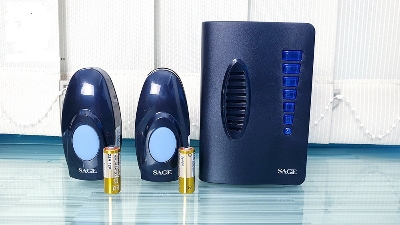 Picture of SAGE DOUBLE REMOTE CONTROL DOOR BELL J-8517E(DC) CALLING BELL