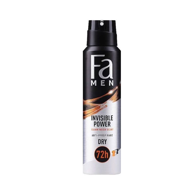 Picture of Fa Men Invisible Power Antiperspirant Spray 200ml