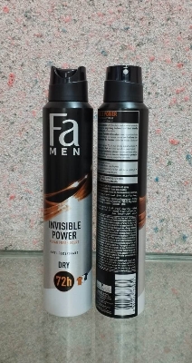 Picture of Fa Men Invisible Power Antiperspirant Spray 200ml