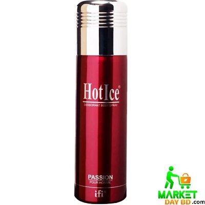 Picture of Hot Ice Deodorant Body Spray Passion 200 ml