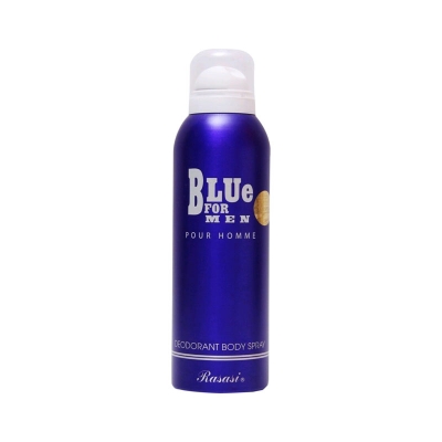 Picture of International UAE product Rasasi Blu For men Deodorant Body Spray 200 Ml