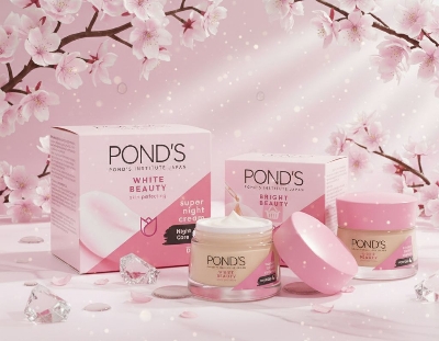 Picture of Pond's White Beauty Super Night Cream 50gm and the Pond's Bright Beauty Serum Day Cream 50gm