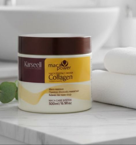 Picture of Karseell Collagen Keratin Straightened Hair Treatment Deep Repair Conditioning 500ml (Original)