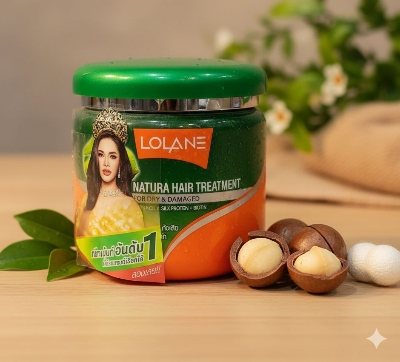 Picture of International Thailand Product Lolane Natura Hair Treatment for Dry & Damaged Hair 250g