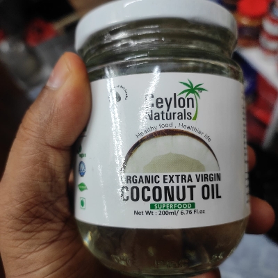 Picture of Ceylon Naturals Organic Extra Virgin Coconut Oil 200ml