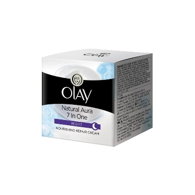 Picture of Olay Natural Aura Night Cream & Day Cream SPF 15( 50ml+50ml)