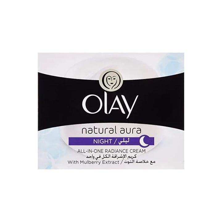 Picture of Olay Natural Aura Night Cream & Day Cream SPF 15( 50ml+50ml)