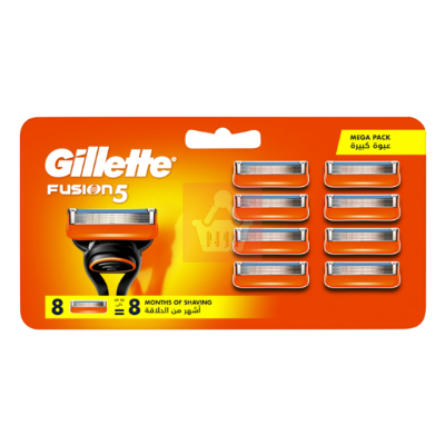 Picture of Gillette Fusion 8pcs Cartridge Blade