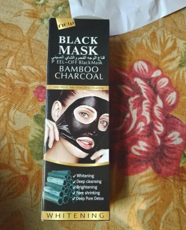 Picture of Bamboo Charcoal Peel-Off Black Mask - Blackhead Remover Mask