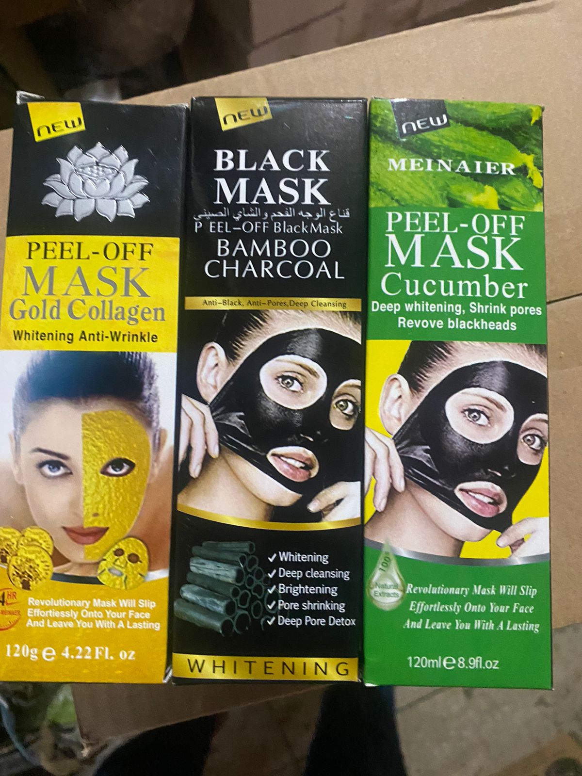 Picture of Bamboo Charcoal Peel-Off Black Mask - Blackhead Remover Mask