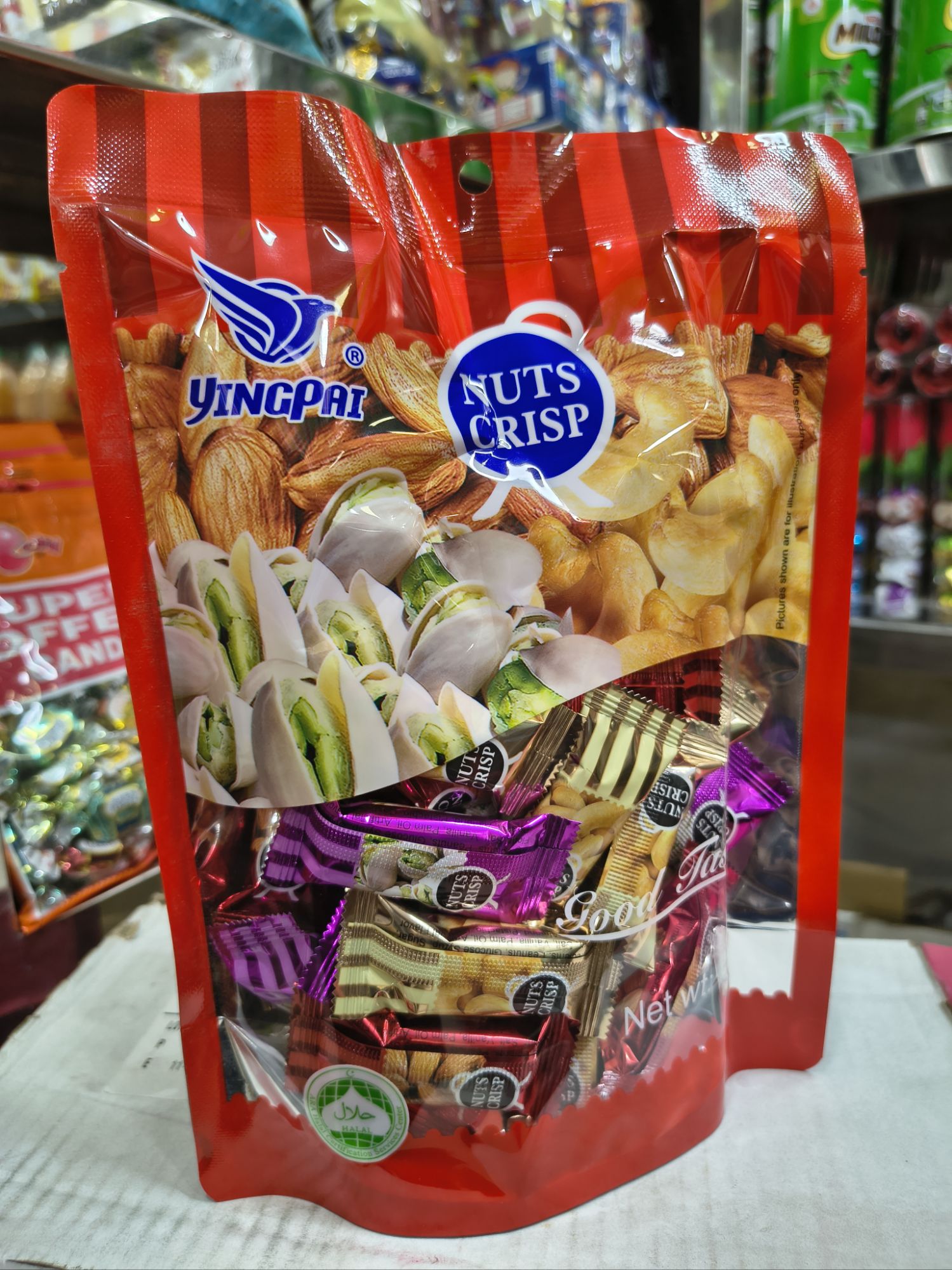 Picture of Nuts Crisp Chocolate (Imported) - 250gm