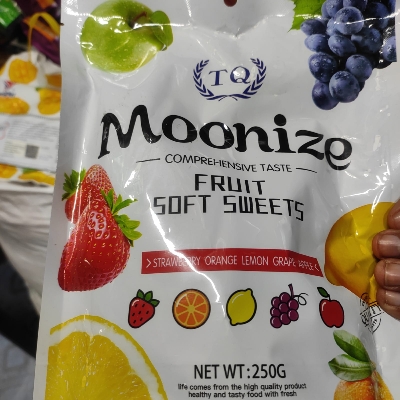 Picture of TQ Moonize Fruit Soft Sweets 250gm