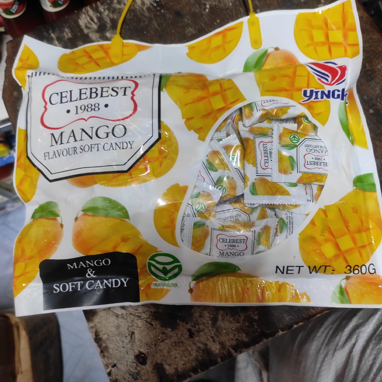 Picture of Celebest Mango Flavor Soft Candy 360g