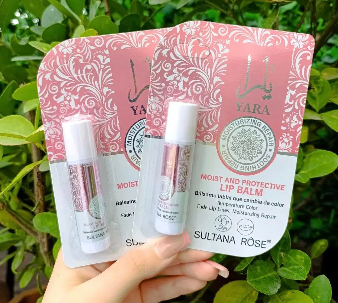 Picture of YARA Sultana Rose Moist and Protective Lip Balm 4.5gm 1piece
