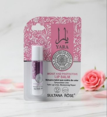 Picture of YARA Sultana Rose Moist and Protective Lip Balm 4.5gm 1piece
