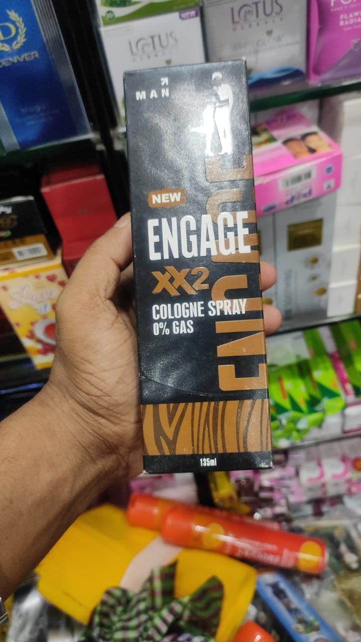 Picture of Engage Cologne Spray XX2 for Men, 135ml