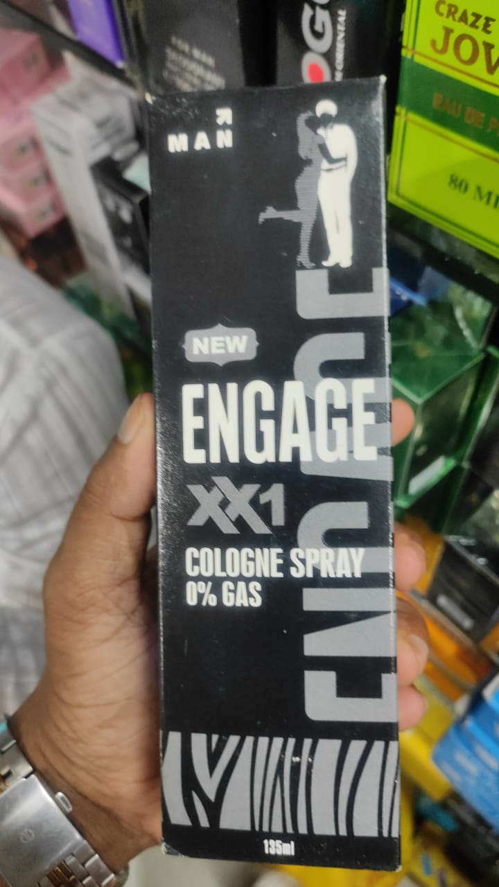 Picture of Indian product Body perfume Engage XX1 Cologne spray 0% gas used for male - 135 ml