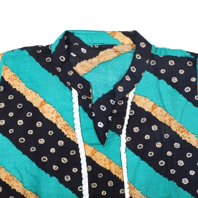 Picture of Batik Print Cotton Kurti Picture of Batik Print Cotton Kurti