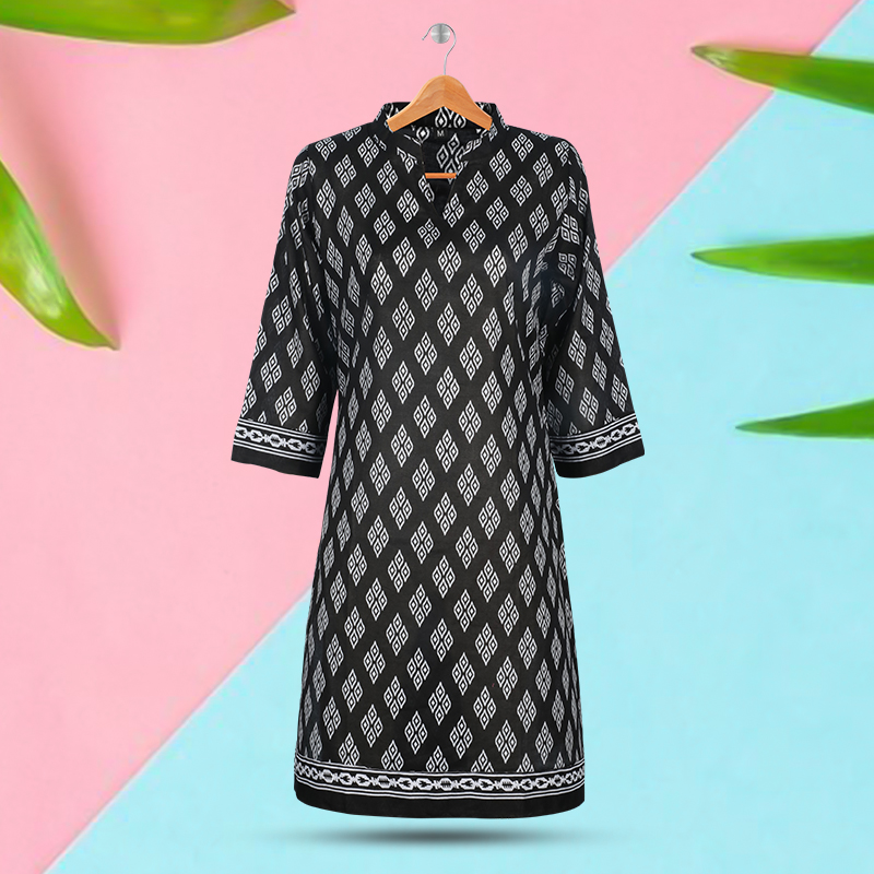 Picture of Joypuri Print Kurti Picture of Joypuri Print Kurti