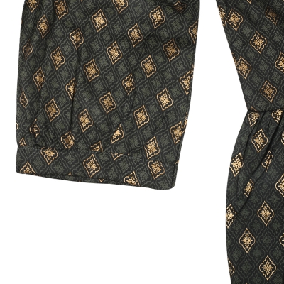 Picture of Bottle Green Kurti with afsan work