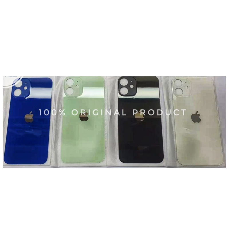Picture of For Apple iPhone 12 Mini  Phone Battery Back Cover Backshell Glass Battery Rear Case Phone Battery Back Cover Backshell Glass Battery Rear Case